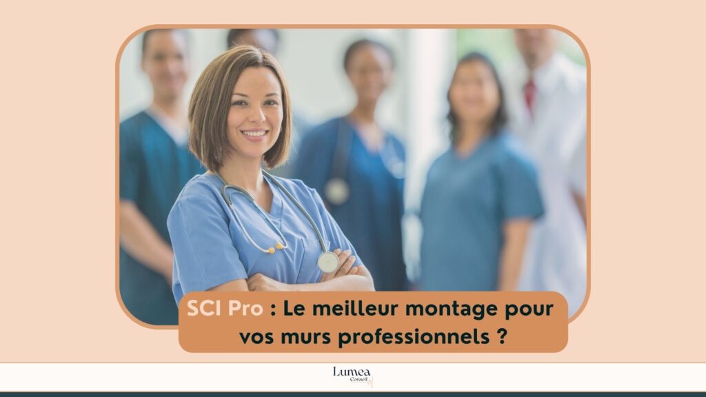 Un expert-comptable à Montpellier explique à des professionnels de santé les avantages de la SCI pour l'achat de leurs murs professionnels.